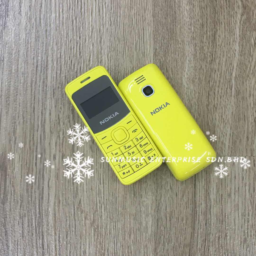 (Yellow)NOKIA 8110 Super mini Body Wireless Bluetooth Dialer Phone(Ready Stock)